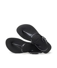 HAVAIANAS TWIST Flip-flops BLACK - Women&rsquo;s shoes - 1