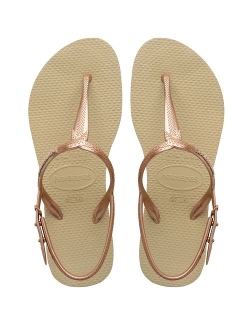 HAVAIANAS TWIST Flip-flops SAND / GRAY - Women’s shoes