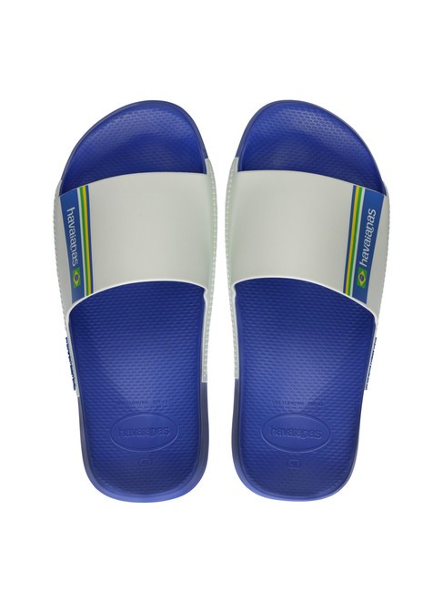 HAVAIANAS SLIDE BRASIL Rubber slippers marineblu - Men’s shoes