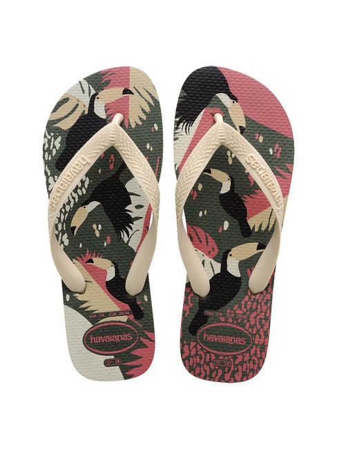 HAVAIANAS TOP TROPICAL VIBES Flip-flops olivegreen - Women’s shoes