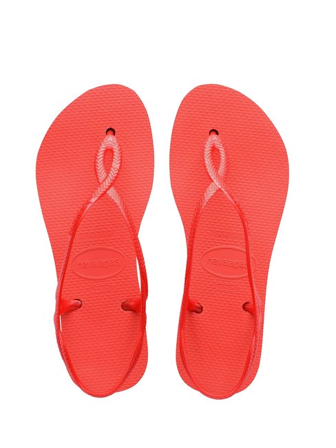 HAVAIANAS LUNA FLATFORM Flatform flip-flop sandal salmon - Women’s shoes