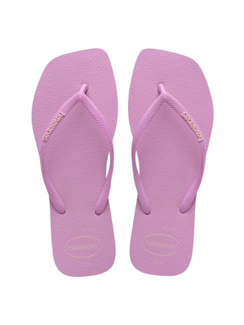 HAVAIANAS SQUARE LOGO Flip-flops fresh lavender - Women’s shoes