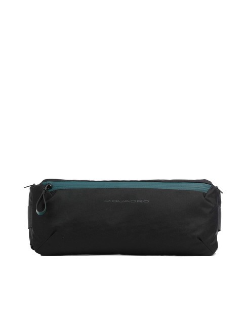 PIQUADRO CORNER 2.0 One-shoulder portability pouch Black - Hip pouches