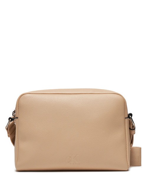 CALVIN KLEIN CK JEANS OVER WEBBING  Mini Shoulder Bag porcelain sand - Women’s Bags