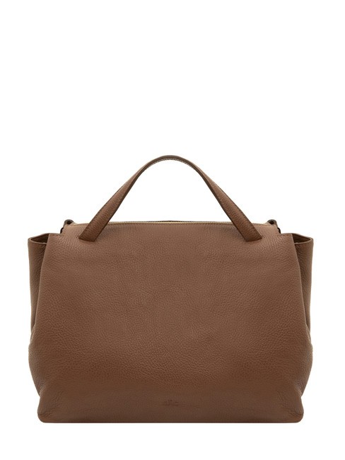 LESAC FRESIA Handbag, with shoulder strap, in leather burned - Women’s Bags