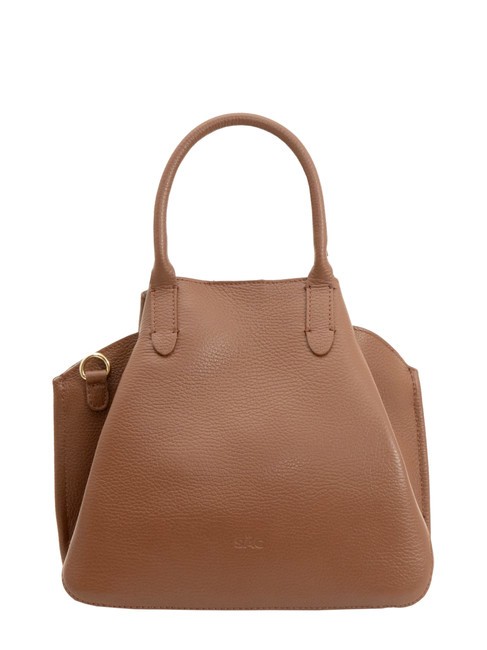 LESAC ALICE Leather handbag with shoulder strap burned - Women’s Bags
