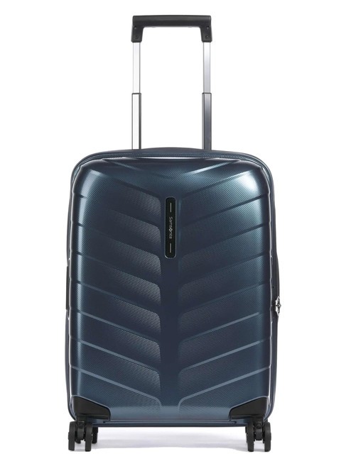 SAMSONITE ATTRIX Expandable hand luggage trolley steel blue - Hand luggage