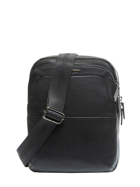 MOMO DESIGN MADRID Leather bag black - Over-the-shoulder Bags for Men