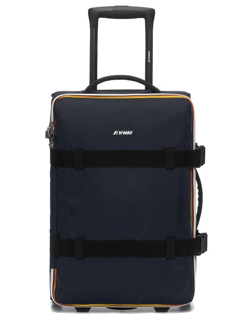 KWAY BLOSSAC  Waterproof Hand Luggage Trolley blue depth/black pure - Hand luggage