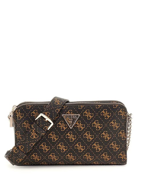 GUESS ECO ERICA Mini Shoulder Bag brown - Women’s Bags