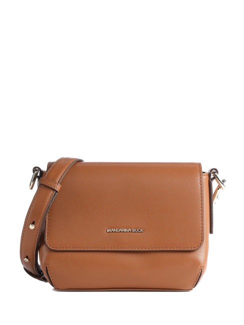 MANDARINA DUCK LUNA Mini leather bag caramel cafe - Women’s Bags