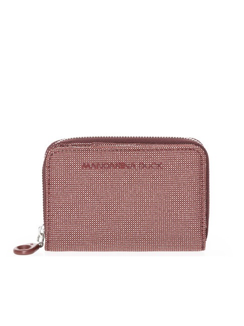 MANDARINA DUCK LUX MD20 LUX Wallet with double compartment Bordeaux luxury - Women’s Wallets