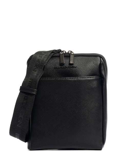 MOMO DESIGN WORK SAFFIANO Purse black - Over-the-shoulder Bags for Men