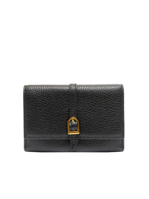 COCCINELLE CHERRY Leather wallet, 8cc Black - Women’s Wallets