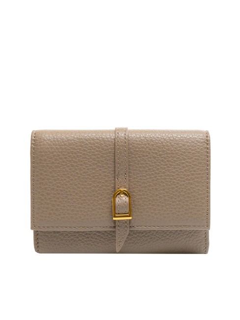 COCCINELLE CHERRY Leather wallet, 8cc warm taupe - Women’s Wallets
