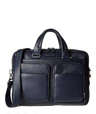 PIQUADRO MODUS Leather briefcase for pc 14 " - Work Briefcases