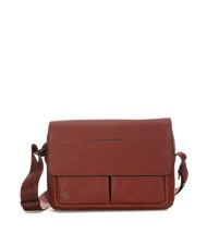 PIQUADRO CAMPIONARIO - BLACK SQUARE Leather Messengers LEATHER - Work Briefcases - 1