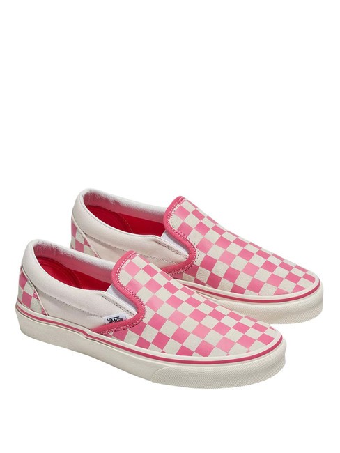 VANS CLASSIC SLIP-ON  Canvas shoes pink/true white - Unisex shoes
