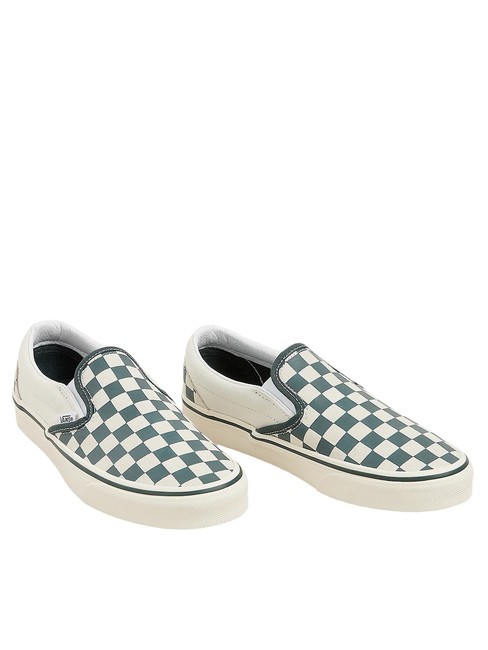 VANS CLASSIC SLIP-ON  Canvas shoes green/true white - Unisex shoes