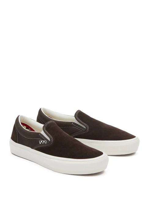 VANS SKATE SLIP-ON Skate sneakers chocolate brown - Men’s shoes