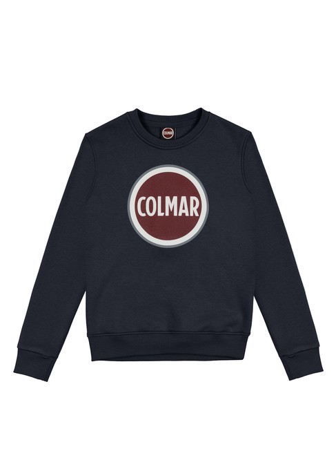 COLMAR MODISH KIDS Crewneck sweatshirt with logo print navy blue - Baby Sweatshirt