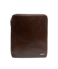 PIQUADRO CAMPIONARIO - BLUE SQUARE  BLUE SQUARE Notepad A4 MAHOGANY - Tablet holder& Organizer - 1