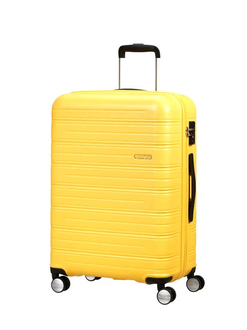 AMERICAN TOURISTER HIGH TURN  Trolley Hand Luggage matt yellow - Hand luggage