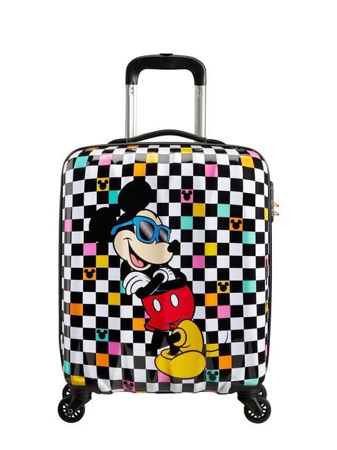 AMERICAN TOURISTER HYPERTWIST Disney 2.0 Trolley Hand Luggage mickey check - Hand luggage