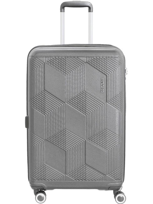 AMERICAN TOURISTER SUNCHASER Large Trolley SILVER - Rigid Trolley Cases