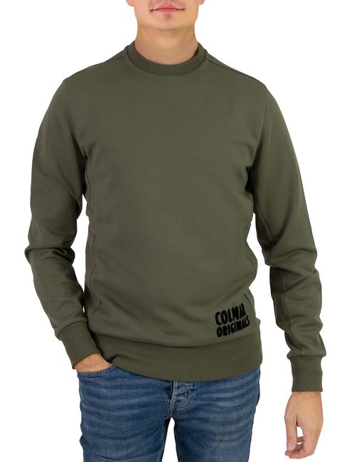 COLMAR TECHNICAL Crewneck sweatshirt with embossed logo bush - Sweatshirts