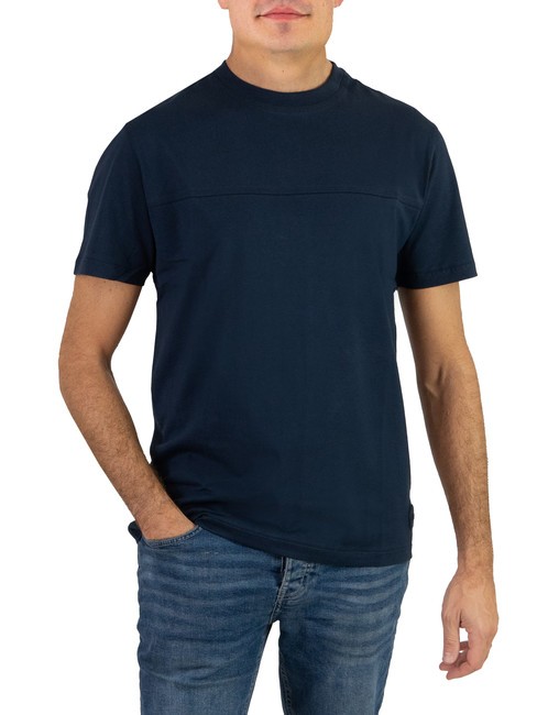 COLMAR MATTE Regular fit cotton T-shirt navy blue - T-shirt