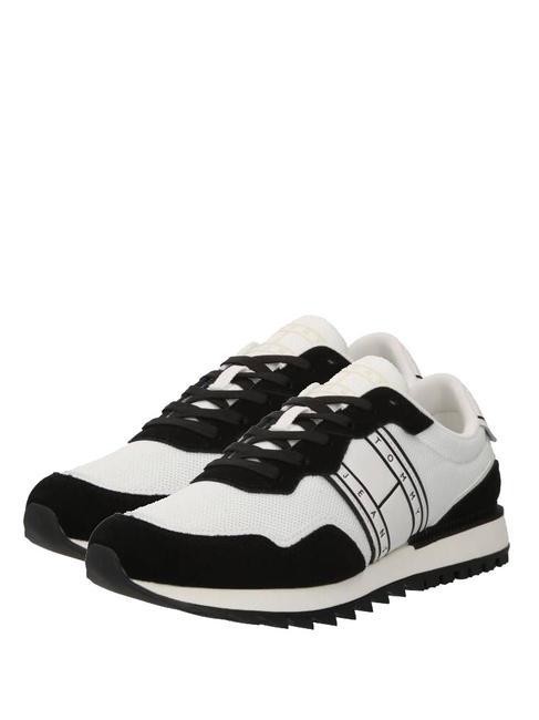 TOMMY HILFIGER TOMMY JEANS Runner Mix Sneakers BLACK - Men’s shoes
