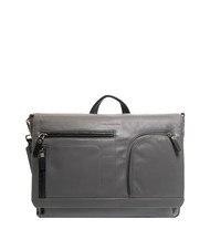 PIQUADRO Messenger SPOCK, PC holder 15 " GREY - Work Briefcases - 1