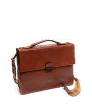 PIQUADRO CAMPIONARIO - PIONEER 15.6 "PC briefcase LEATHER - Work Briefcases - 1