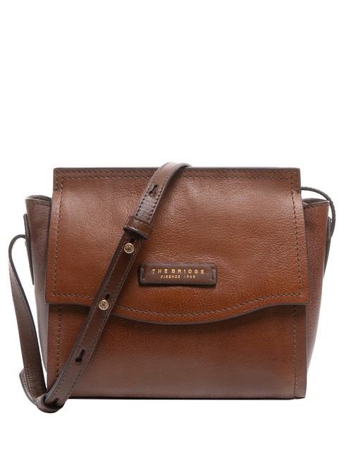 THE BRIDGE ANGELA Shoulder bag, leather BROWN - Women’s Bags