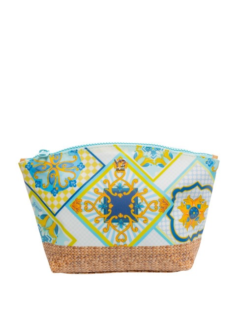 YNOT SICILY All-over print beauty case blue - Beauty Case