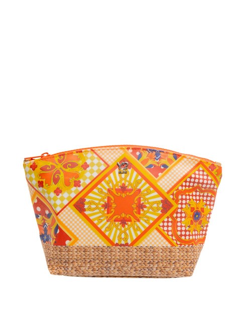 YNOT SICILY All-over print beauty case orange - Beauty Case