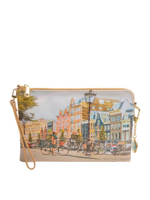 YNOT YESBAG Clutch with polyserine and shoulder strap amsterdam rainbow - Women’s Bags