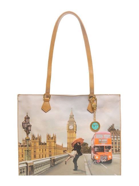 YNOT YESBAG Square shopping bag londonlove - Women’s Bags