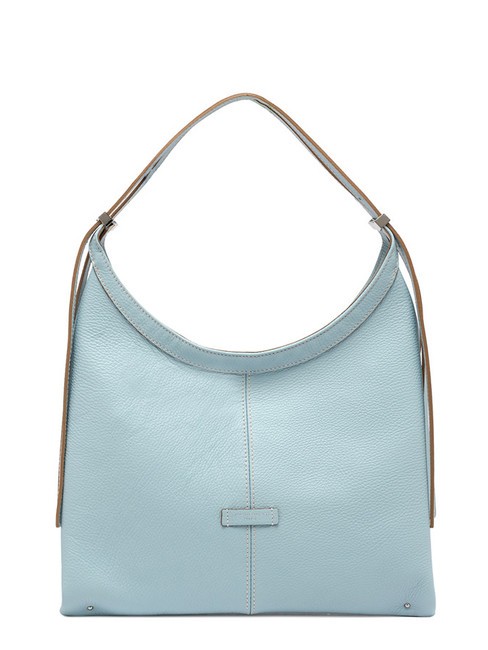 GIANNI CHIARINI NORMA Leather Hobo Shoulder Bag sky - Women’s Bags