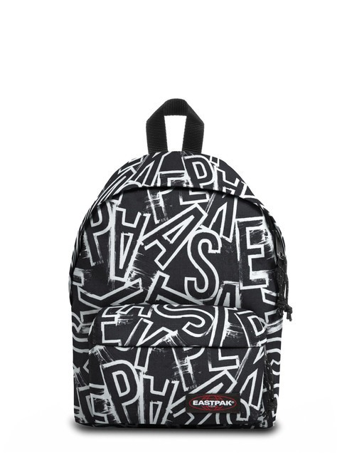 EASTPAK ORBIT XS Small Size Backpack ep lettersblack - Backpacks & School and Leisure