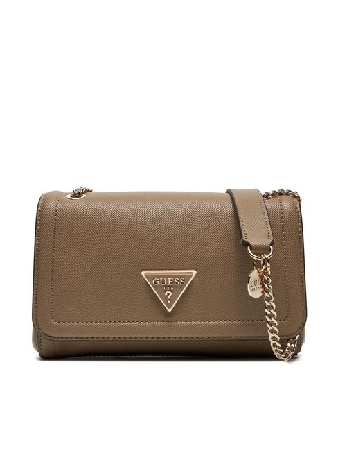 GUESS NOELLE Convertible Shoulder/cross body bag dark taupe - Women’s Bags