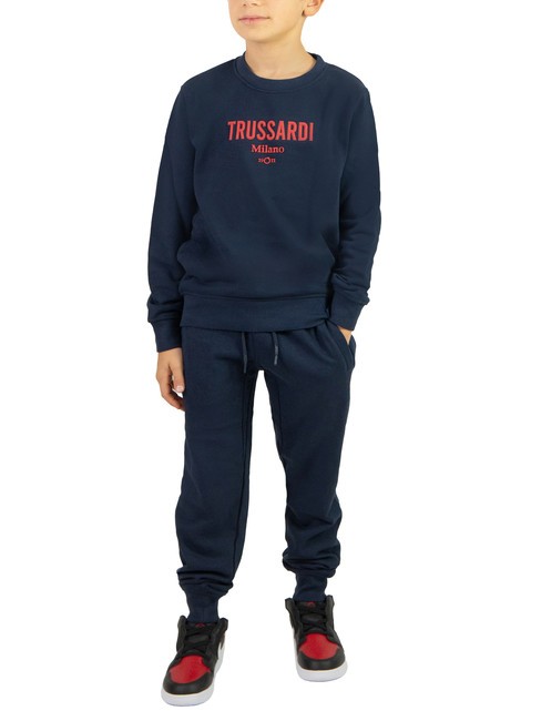 TRUSSARDI SCHULIT Sweatshirt and trousers tracksuit navy/navy - Children's tracksuits