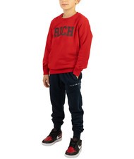 JOHN RICHMOND PUFE Sweatshirt and trousers tracksuit red/blue - Children's tracksuits - 1