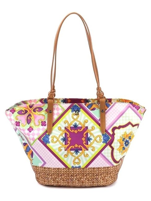 YNOT SICILY Medium beach shopping bag purple - Women’s Bags