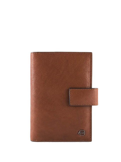 PIQUADRO BLACK SQUARE  Leather organizer case LEATHER - Tablet holder& Organizer