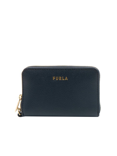 FURLA GARDENIA Small leather zip around wallet space - Women’s Wallets