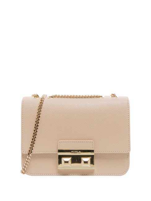 FURLA BELLA  Mini shoulder bag, in leather ballerina - Women’s Bags