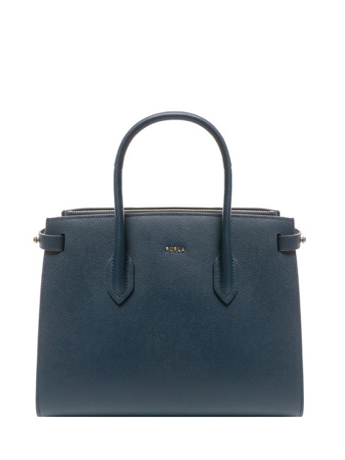 FURLA GARDENIA Andromeda print leather handbag space - Women’s Bags