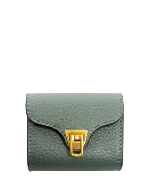 COCCINELLE BEAT SOFT Leather earphone holder kale greens - Accessories for bags